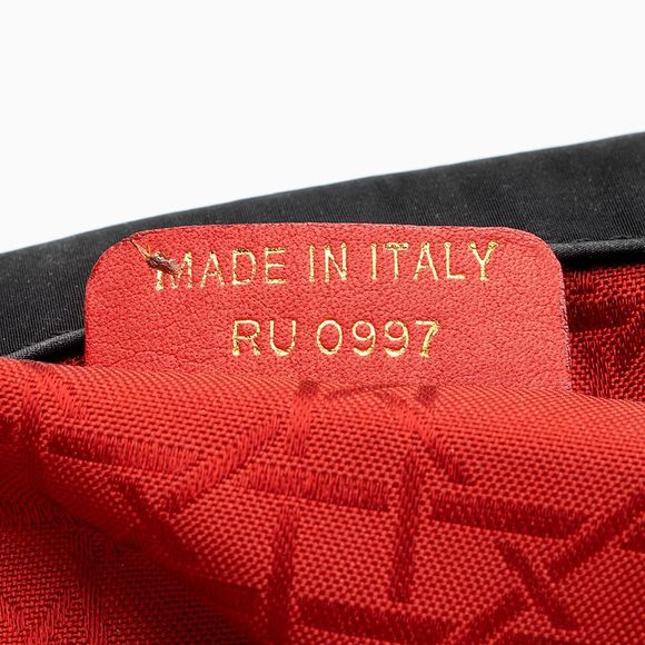 Dior Vintage Nylon Lady Dior Fold Over Large Satchel - Picture 6 of 15